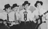 L-R: Pee We Lambert, Ralph, Art Wooten and Carter c1948