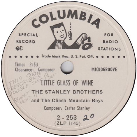 Little Glass Of Wine (7 inch DJ)