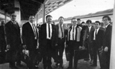 Arriving at Osaka Station May 1st 1971