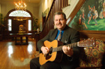 James Alan Shelton from the photo session to his 'Songs For Greta' CD. Photo by Richard Boyd.
