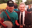 Kenny Bohling and Ralph Stanley with Stanleytone #25 (Chrome) (courtesy Kenny Bohling)