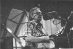 Ralph in the Maggard Studio 2nd April 1986 - picture by John Wright.