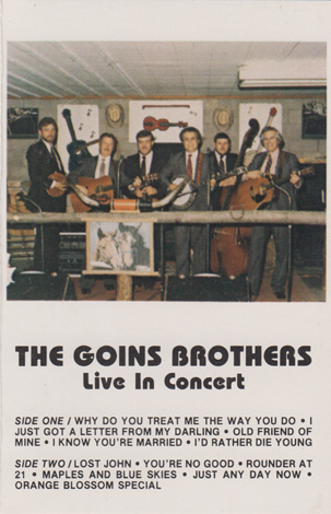 The Goins Brothers - Live In Concert