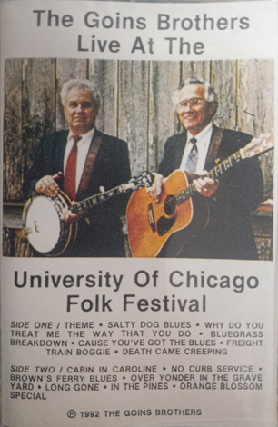 The Goins Brothers - Live at The Chicago Folk Festival